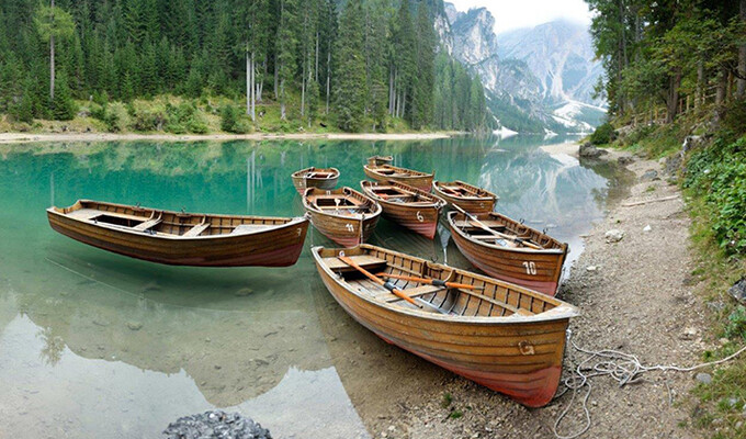 Randonnée du lac di Braies aux Tre Cime dans les Dolomites Randonnée du lac di Braies aux Tre Cime dans les Dolomites