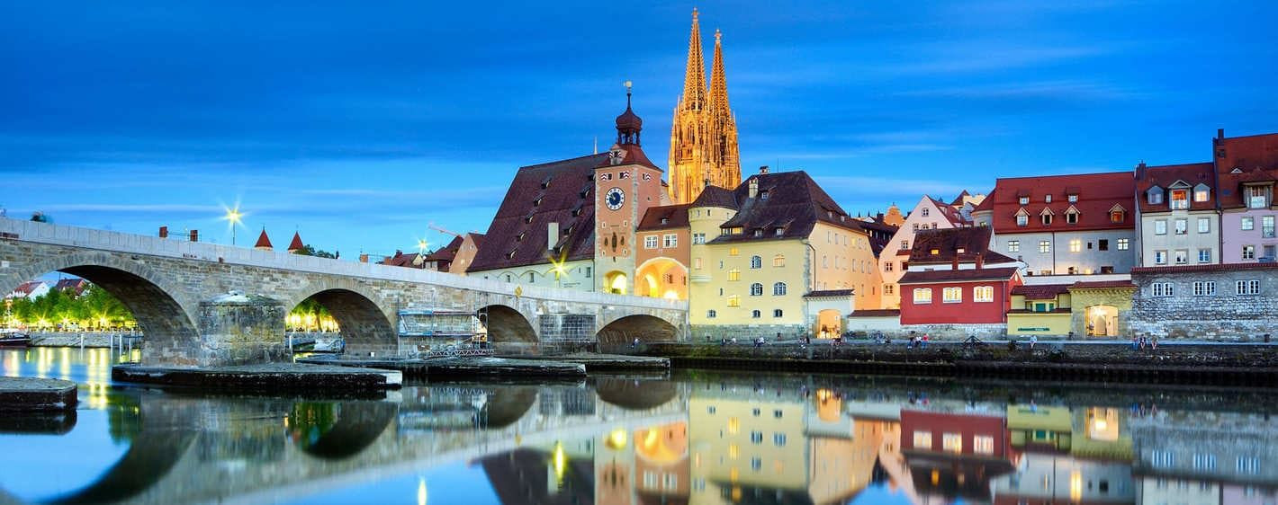 Vieux Pont Centre Historique Regensburg - Tchéquie