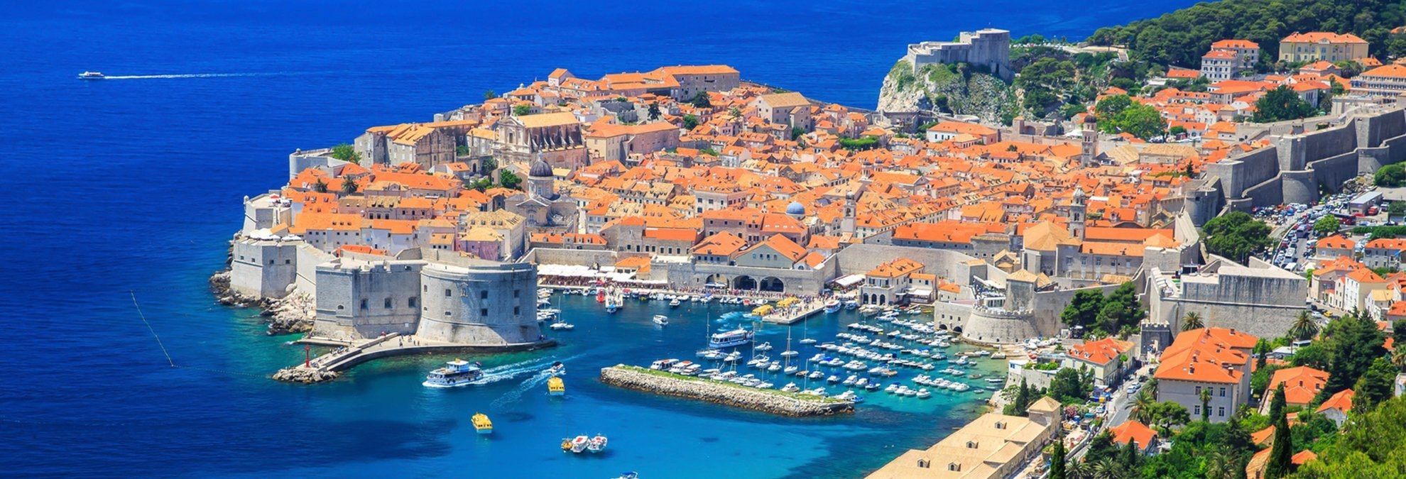 © Sorincolac Vue panoramique de Dubrovnik - Croatie