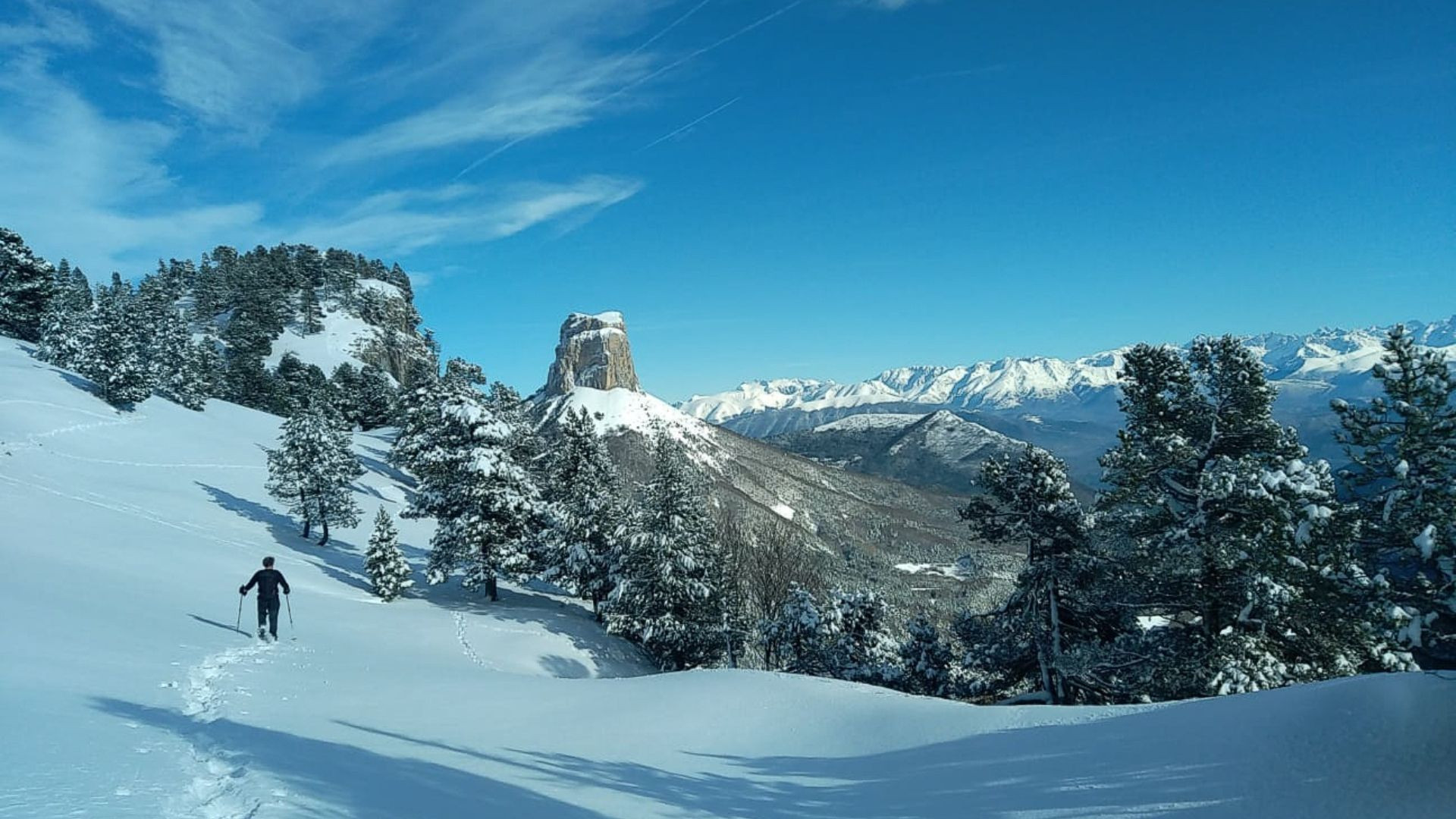 Raquettes dans la Vallée des Loups - Vercors - France