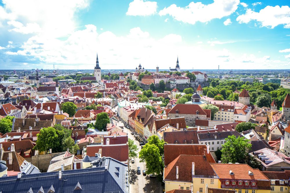 Tallinn, dans les pays baltes