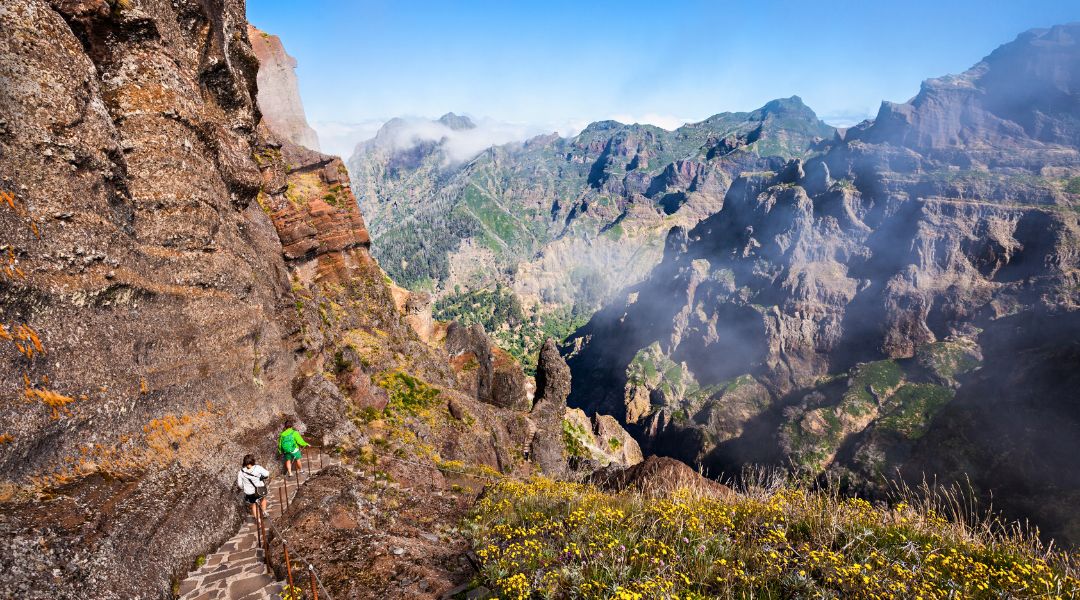 4. Madère : Le Sentier des Picos (Portugal)