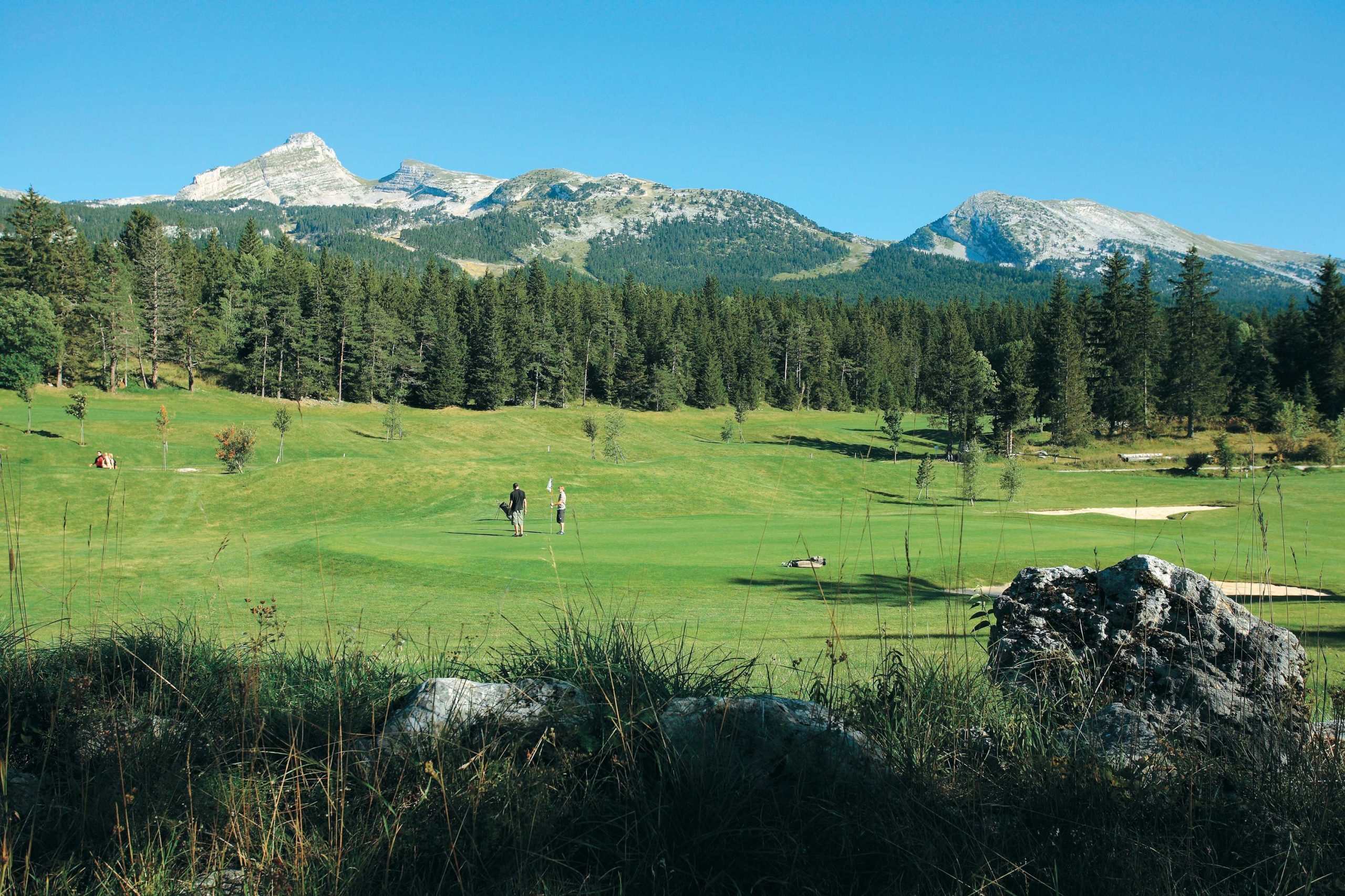 Vue extérieure de l'Hôtel du Golf à Corrençon-en-Vercors