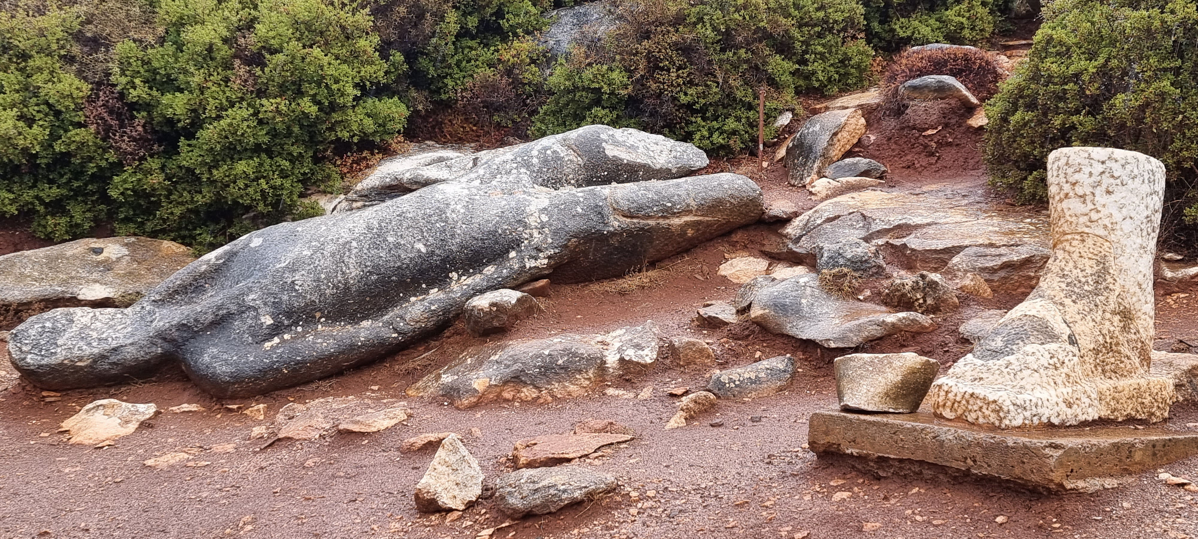 Naxos - Kouros de Melanes © Anne-Marie Billault