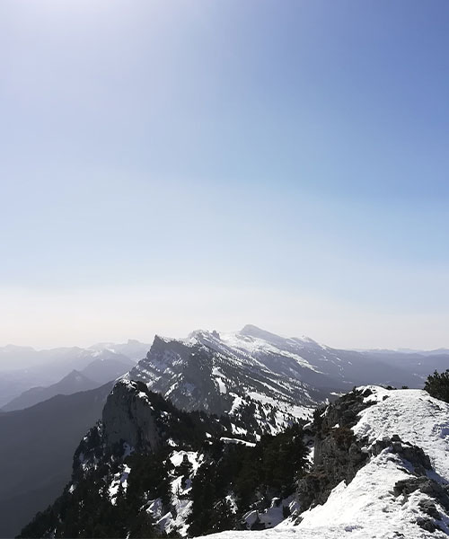 Vue depuis le Moucherotte