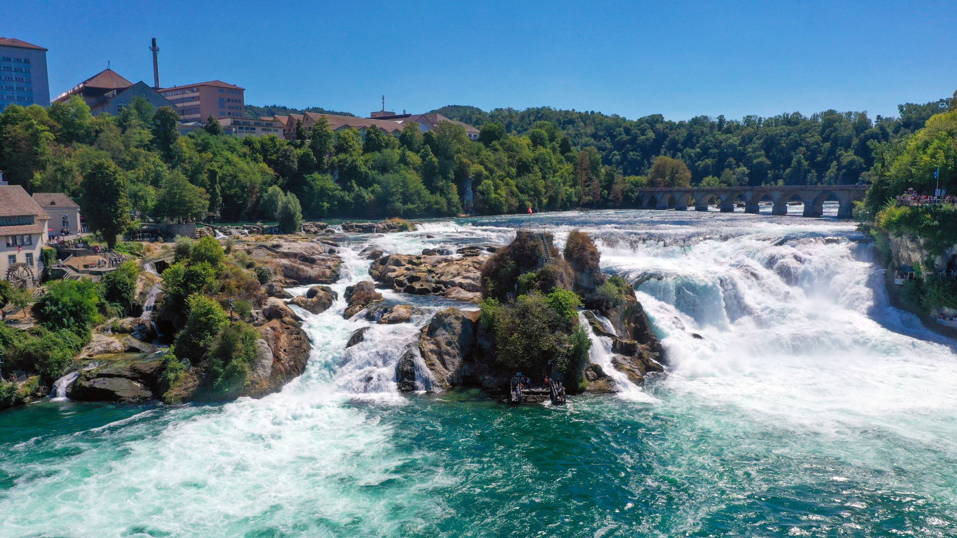 Les chutes du Rhin