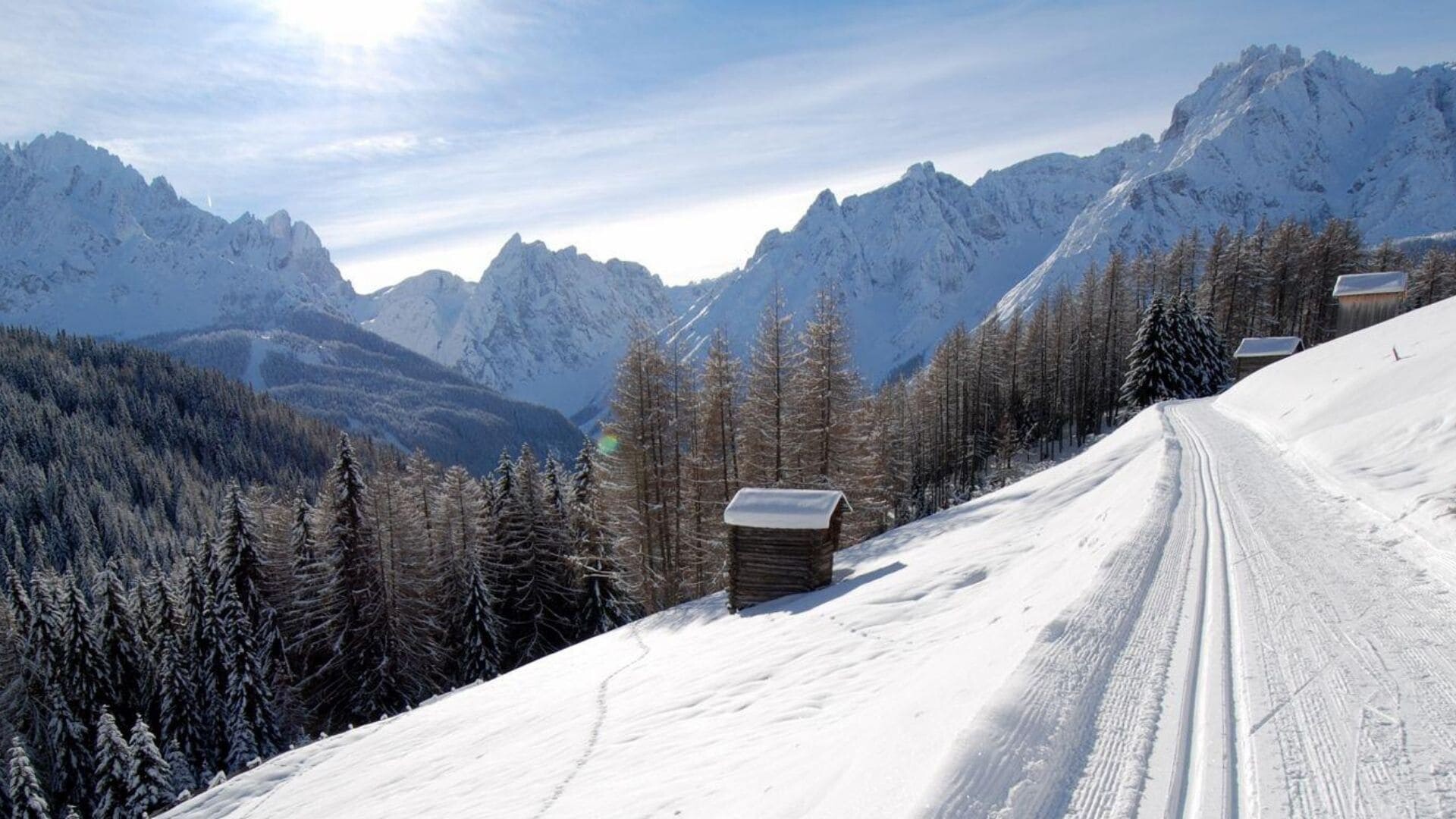 Dolomites hiver