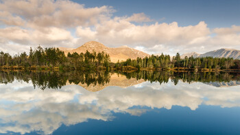 Reflet miroir sur les lacs du Connemara