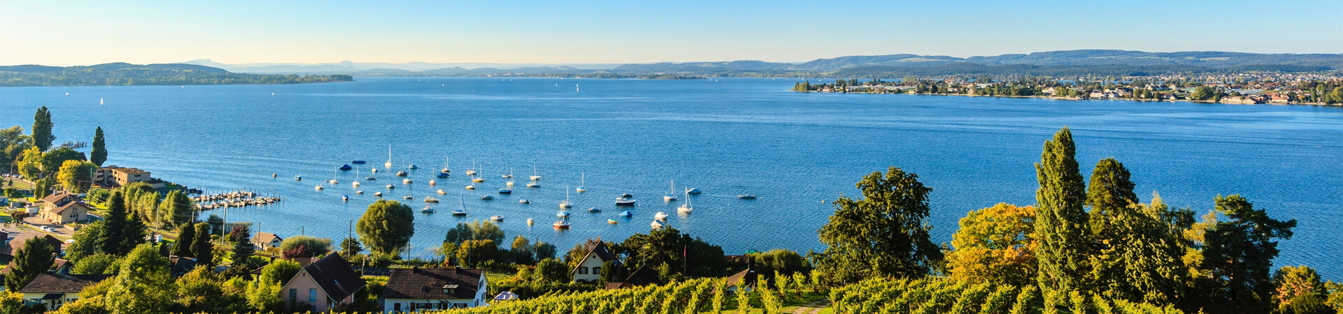 Randonnée vélo au lac de Constance