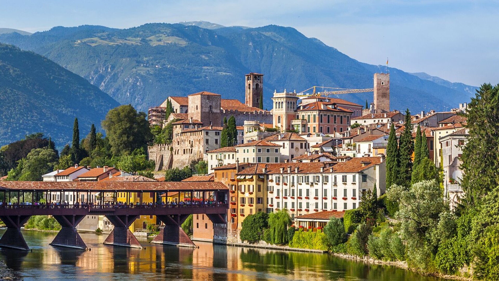 Bassano del Grappa et le Ponte Vecchio