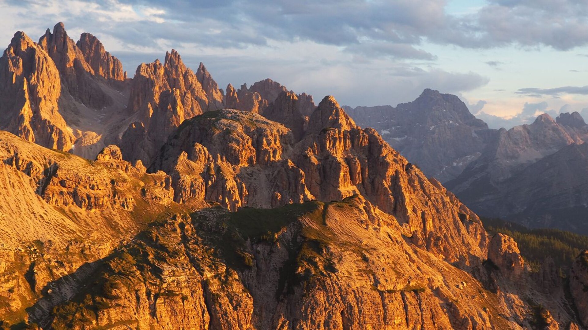 Vue de Cadin di Misurina dans les Dolomites 