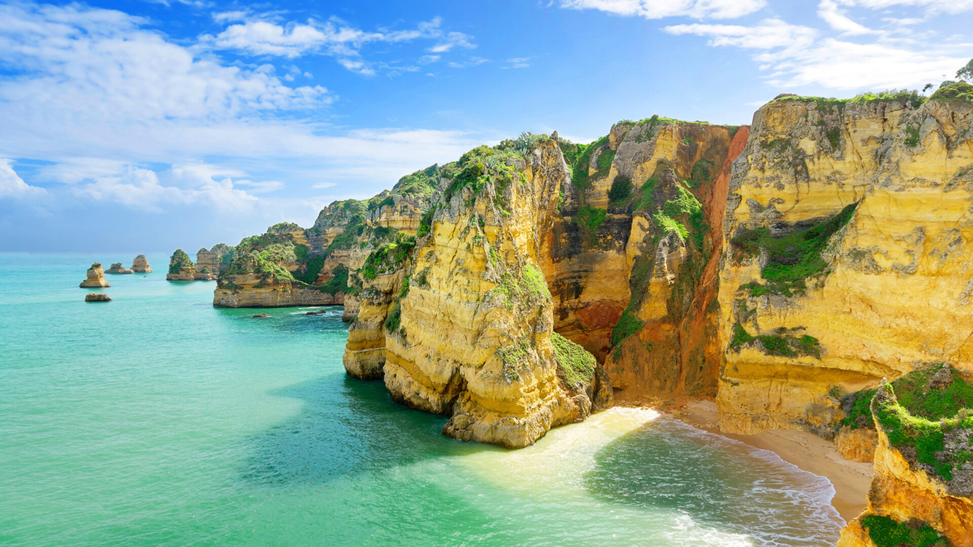 Côte de l'Algarve au Portugal