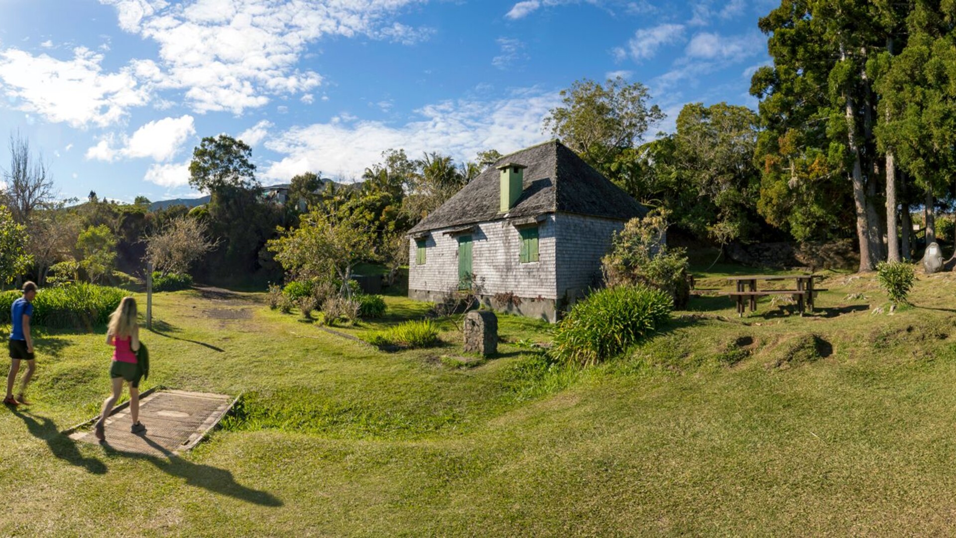 Gîte de la forêt de Bélouve sur l'île de la Réunion