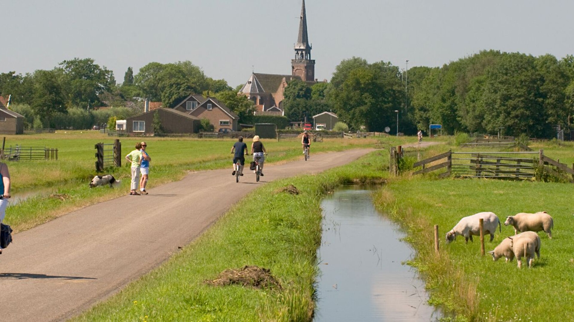 Le Lac de l’IJssel à vélo et bateau