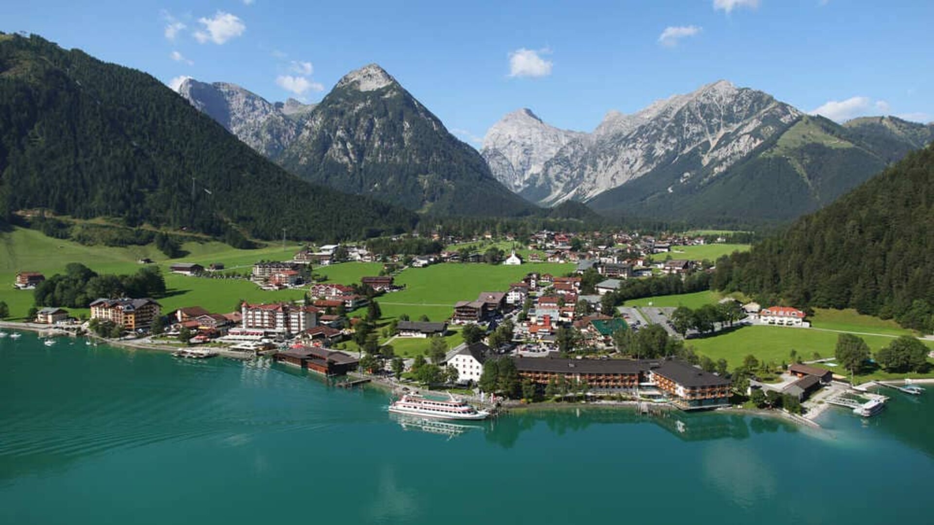 Village de Pertisau dans le Tyrol