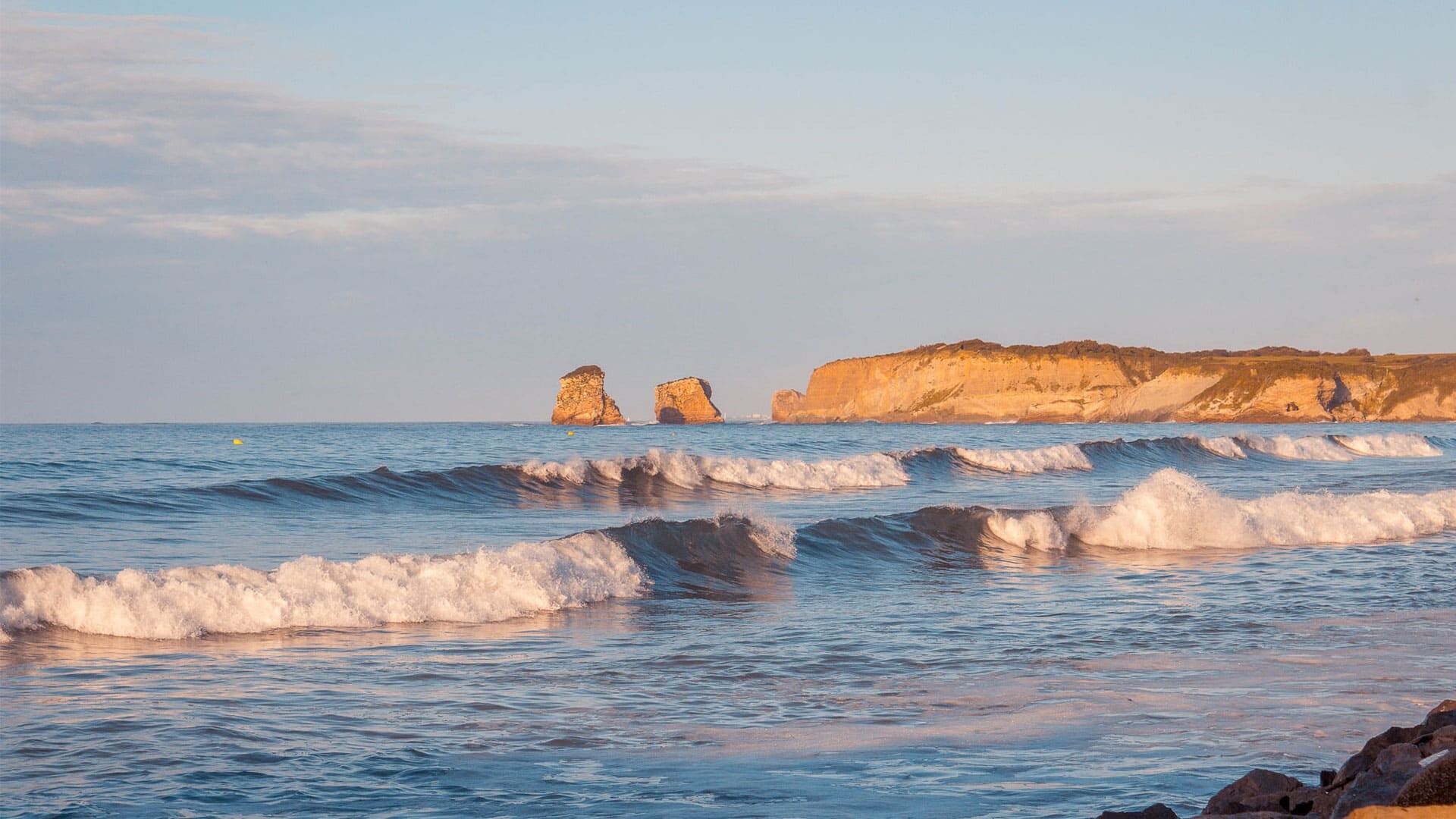 Les 2 jumeaux à Hendaye sur la Côte Basque