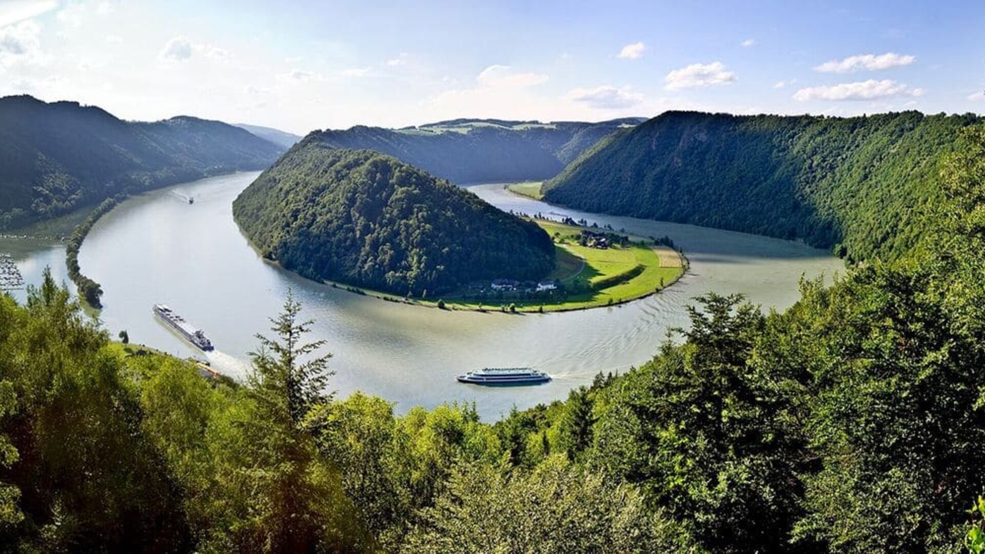 Le méandre du Danube à Schlögen, en Autriche