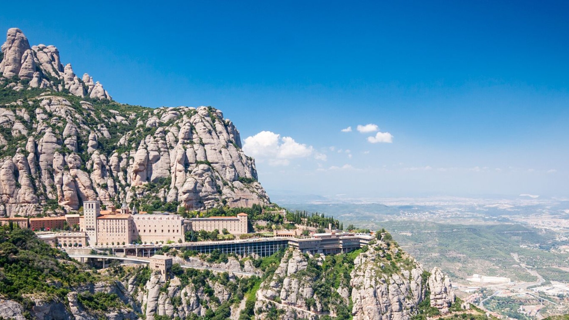 Monastère de Montserrat en Catalogne, Espagne