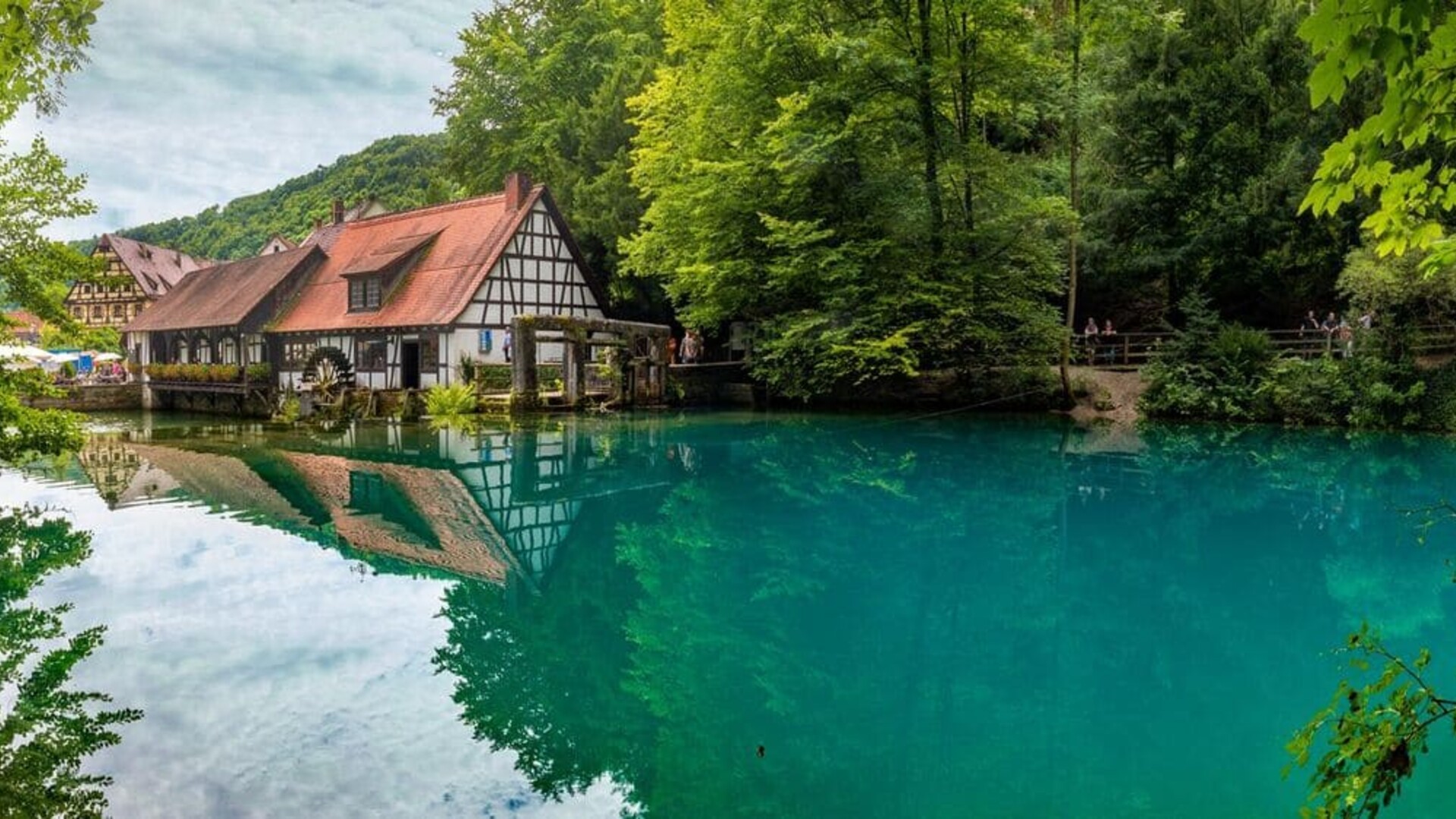 Moulin à eau de Blaubeuren en Allemagne 