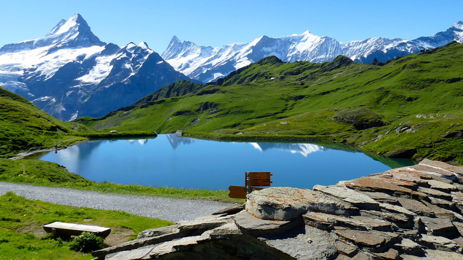 Randonnée dans l'Oberland