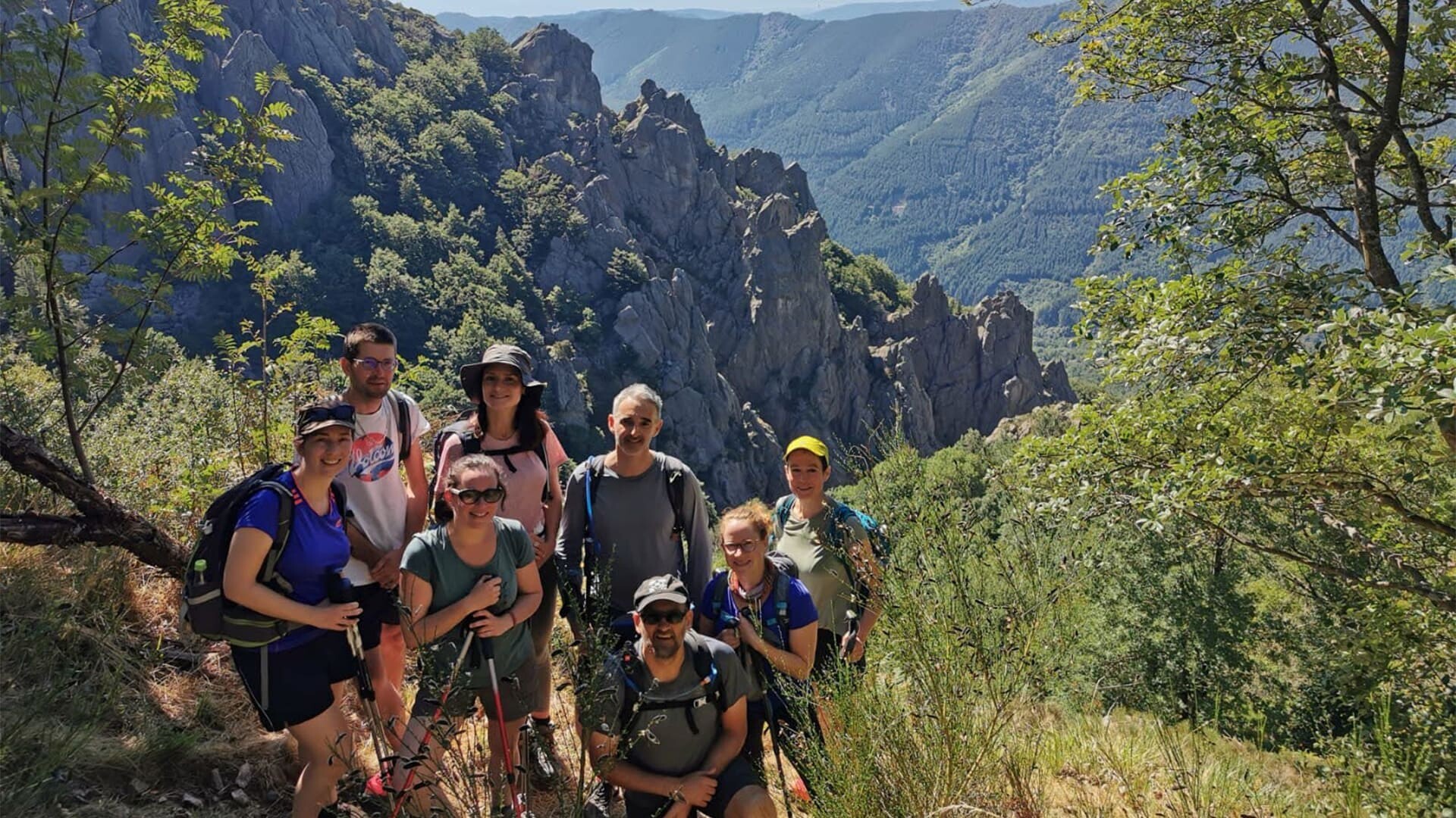 Randonneurs ardèche