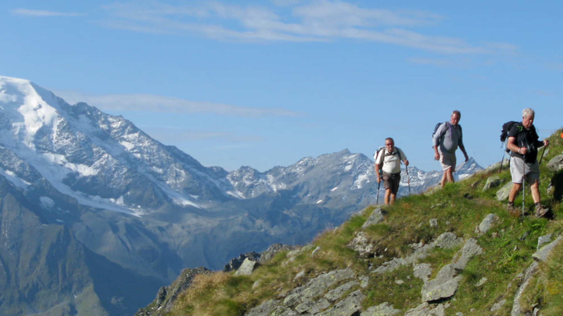 Randonnée en Suisse d'Arolla à Zinal