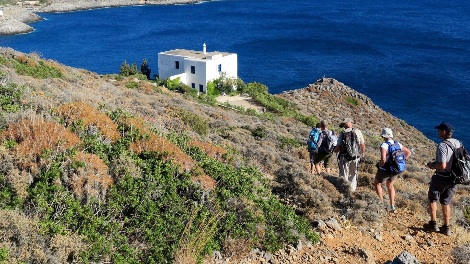 Randonnée de la Chora à Kapsáli sur Cythère