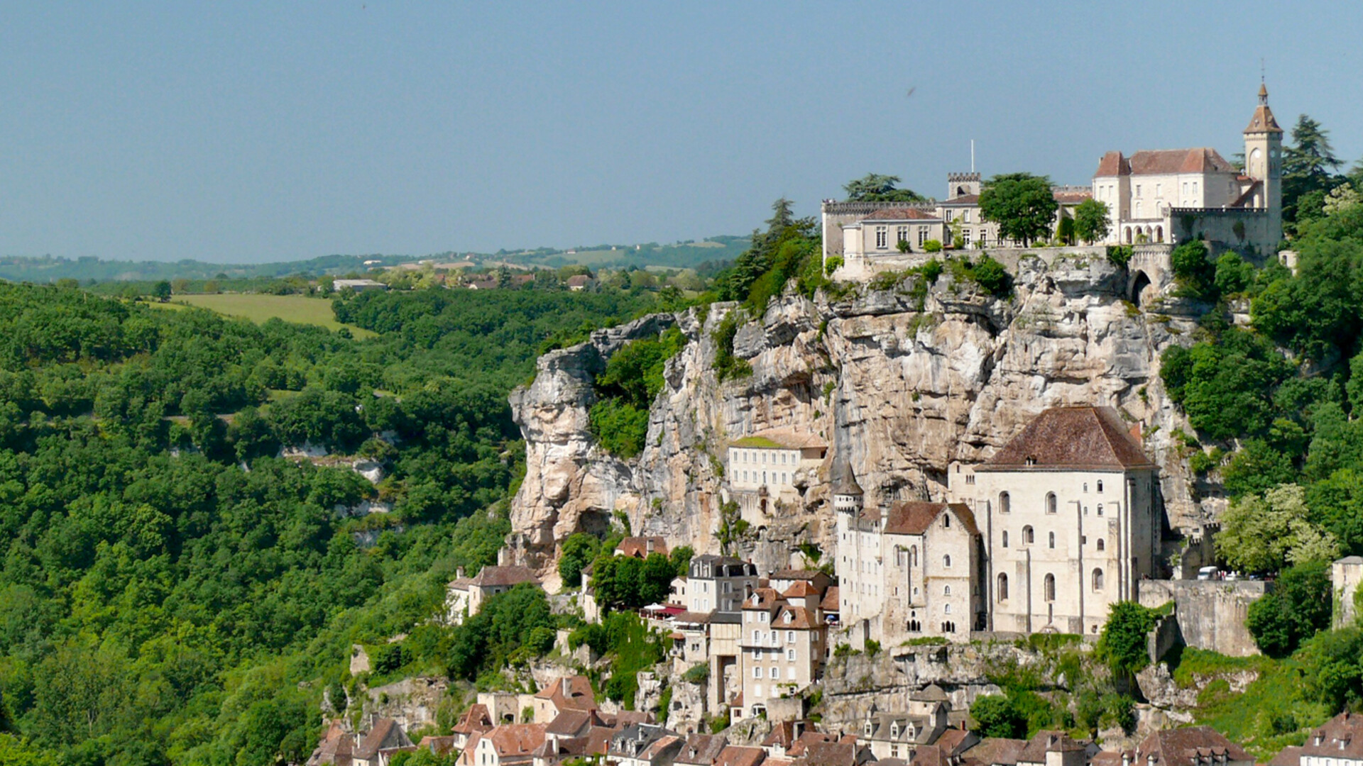 Rocamadour, dans le parc naturel régional des Causses du Quéry