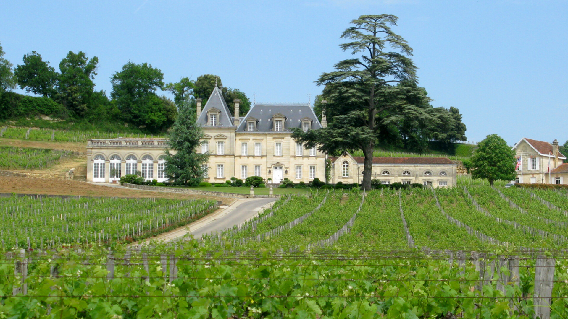 Le Château Fonplégade à Saint-Émilion, dans le Bordelais