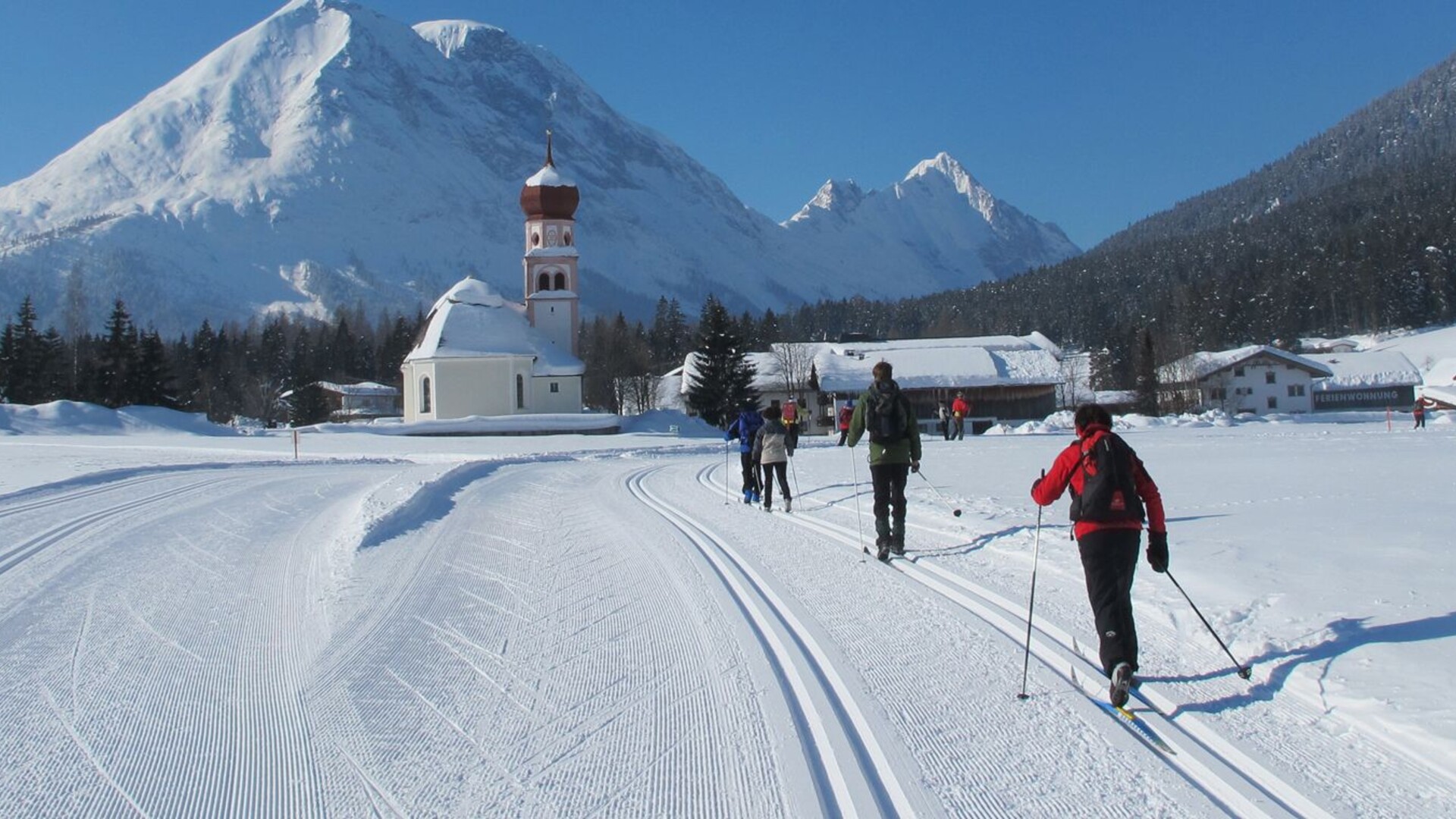 Ski de fond à Leutasch, Tyrol