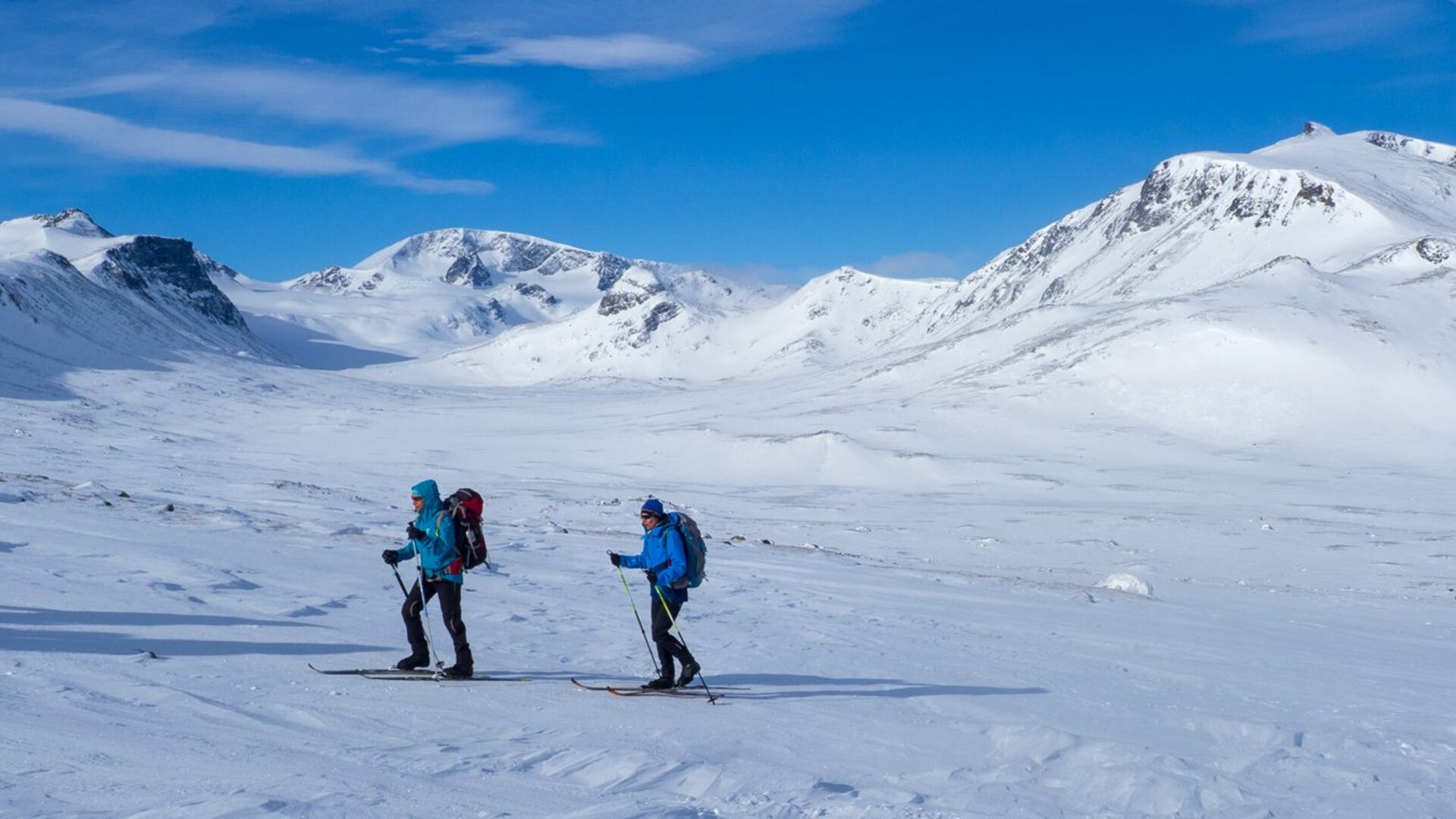 Ski de randonnée nordique dans le parc de Jotunheimen