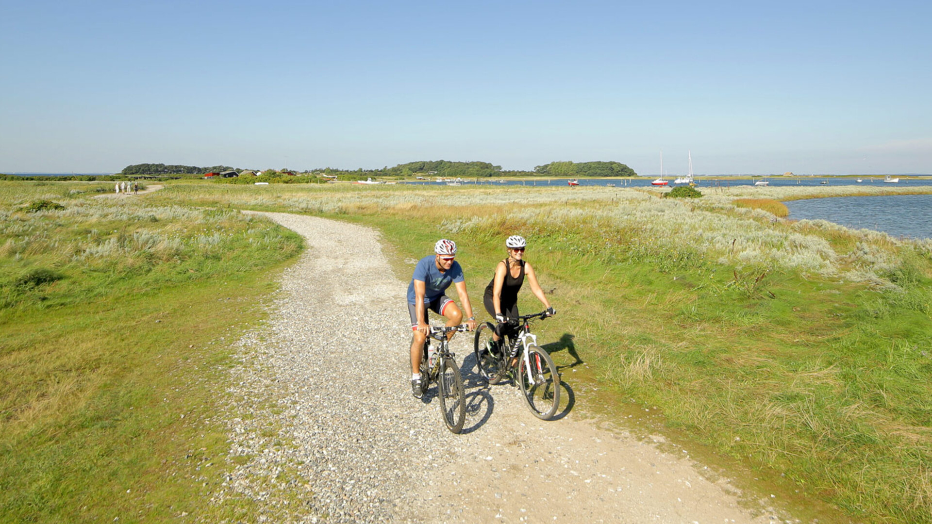 Vélo sur l'île de Fionie au Danemark