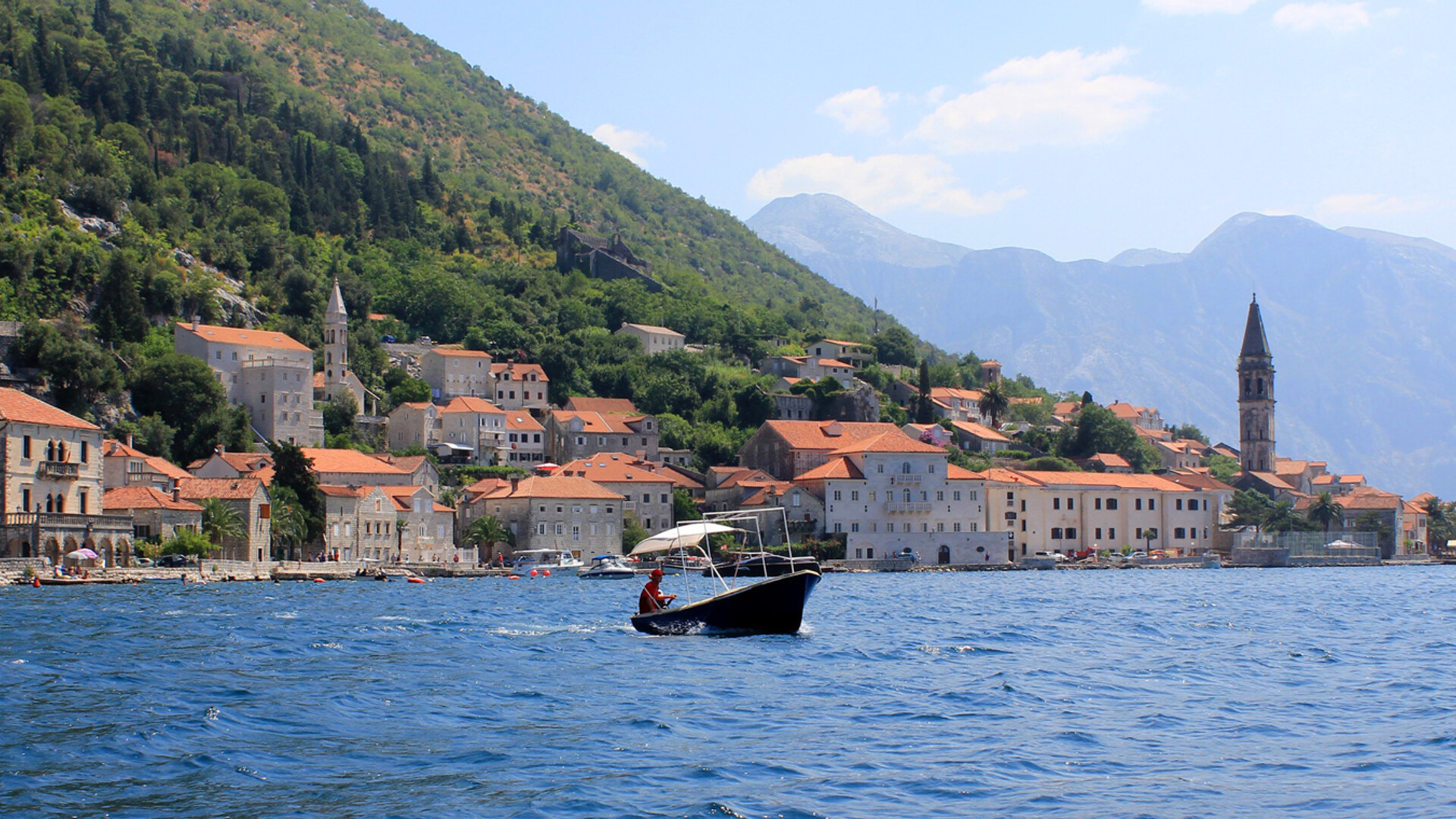 Village de Perast au Monténégro