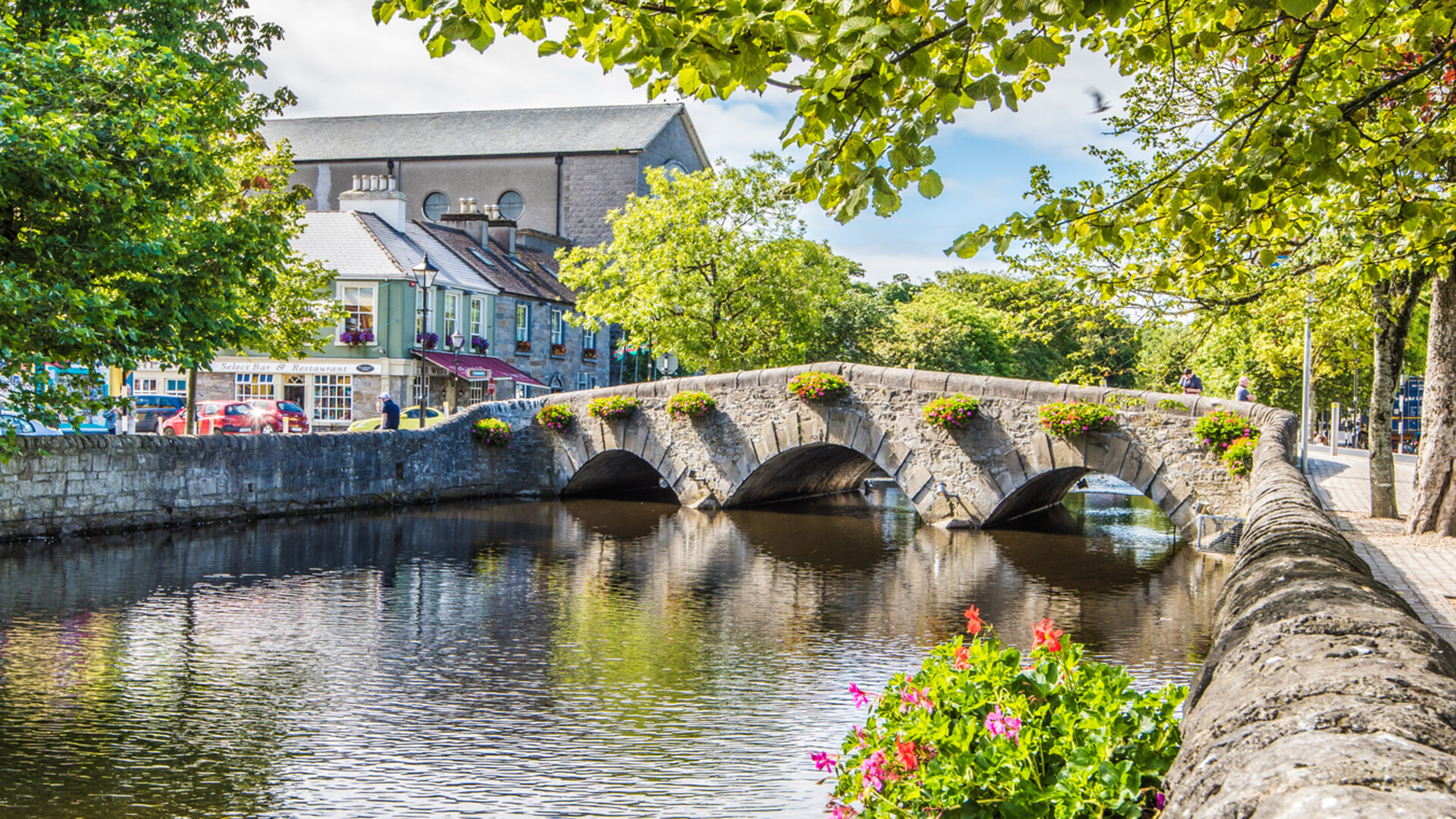 Ville de Westport dans le Comté de Mayo, Irlande