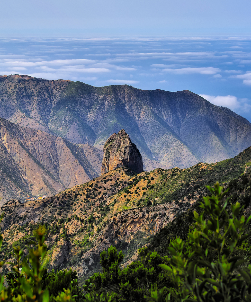 le roc Cano à Vallehermoso