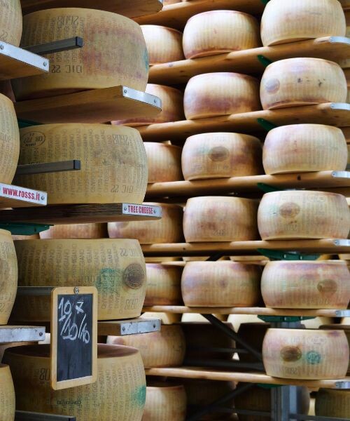 Production de Parmesan ©David Praire