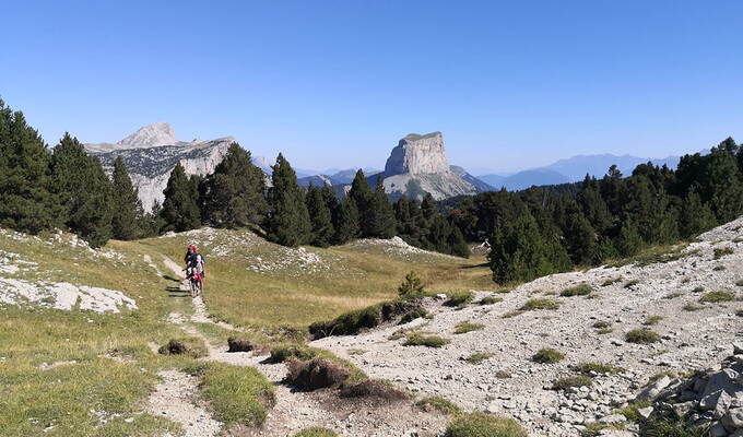 Bivouac en famille dans le Vercors