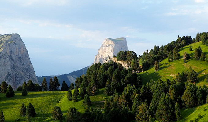 Randonnée avec des ânes dans le Vercors