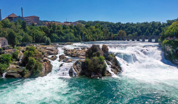 Les chutes du Rhin