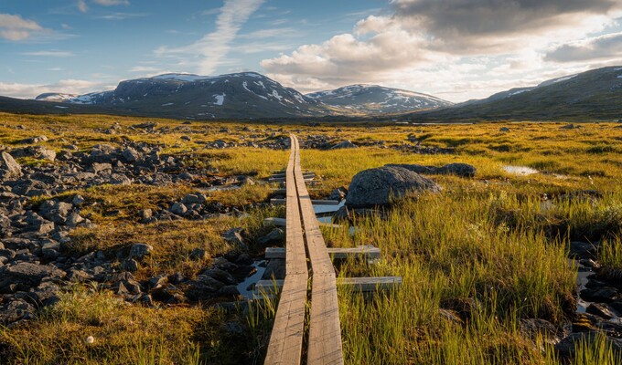 Trek en Laponie suédoise