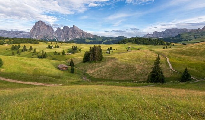 GR dans les Dolomites