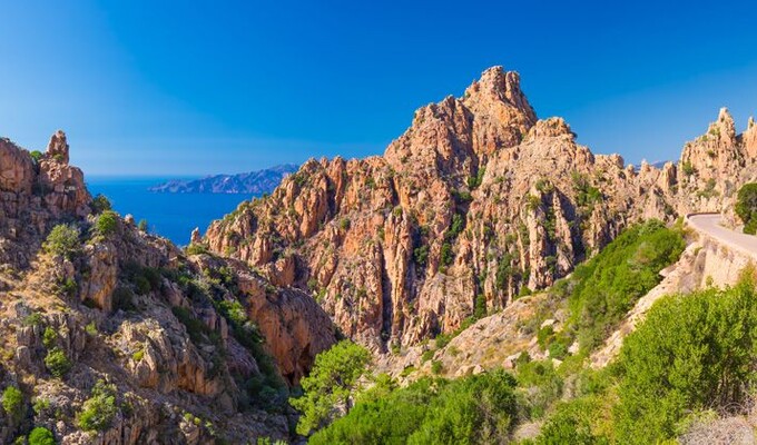 Calanques de Piana en Corse