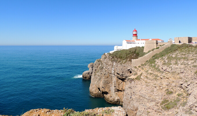 Le cap Saint-Vincent au Portugal