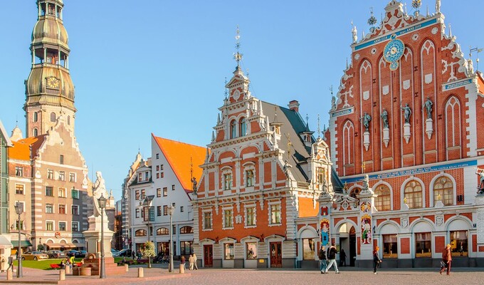 La capitale de la Lettonie : Riga et la Maison des Têtes noires