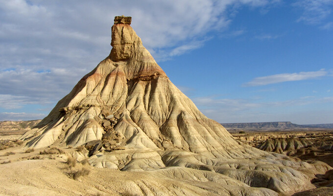 Le Castildetierra dans les Bardenas Reales