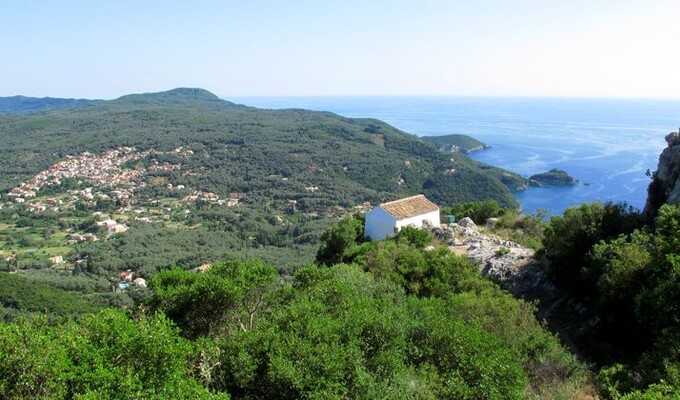 Chapelle d'Agios Symeon au-dessus de Liapades