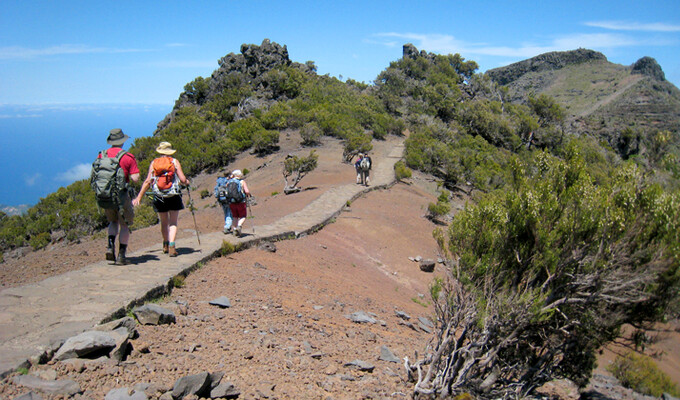 Randonnée sur le chemin du Pico Ruivo