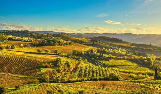 Le Chianti a vélo