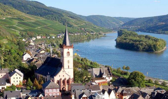 Le Rhin romantique à vélo