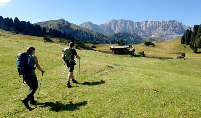 Refuges dans les Dolomites